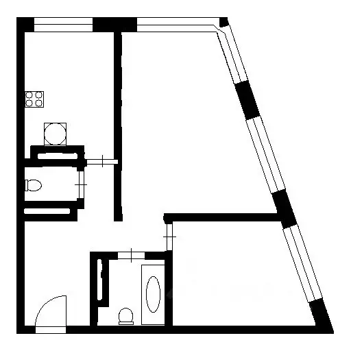 2-к кв. Москва Шелепихинская наб., 34к1зд5 (70.0 м) - Фото 1