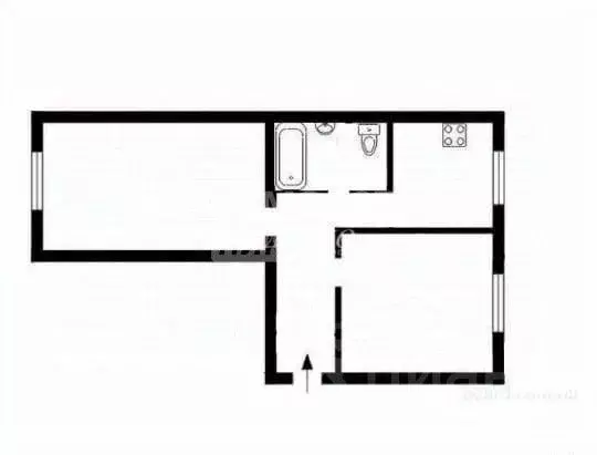 2-к кв. Иркутская область, Иркутск ул. Нижняя Набережная, 2 (60.0 м) - Фото 1