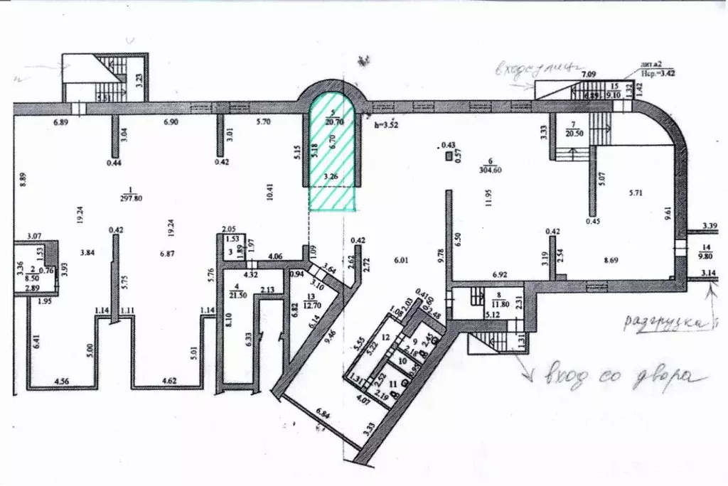 Помещение свободного назначения в Чувашия, Чебоксары просп. 9-й ... - Фото 2