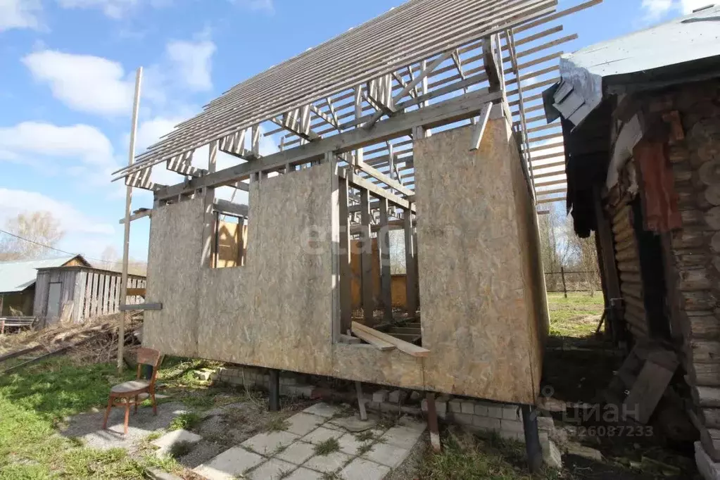 Дом в Вологодская область, Шекснинский муниципальный округ, с. Деревня ... - Фото 1