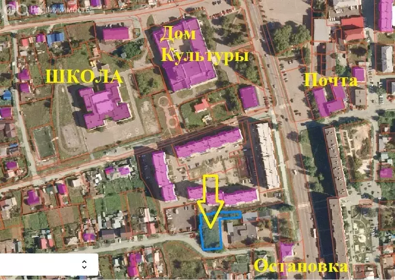 Участок в село Долгодеревенское, Кооперативная улица (13.5 м) - Фото 1