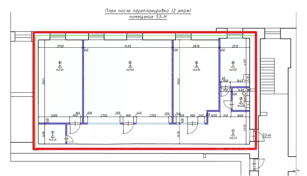 Помещение свободного назначения в Санкт-Петербург Конногвардейский ... - Фото 1