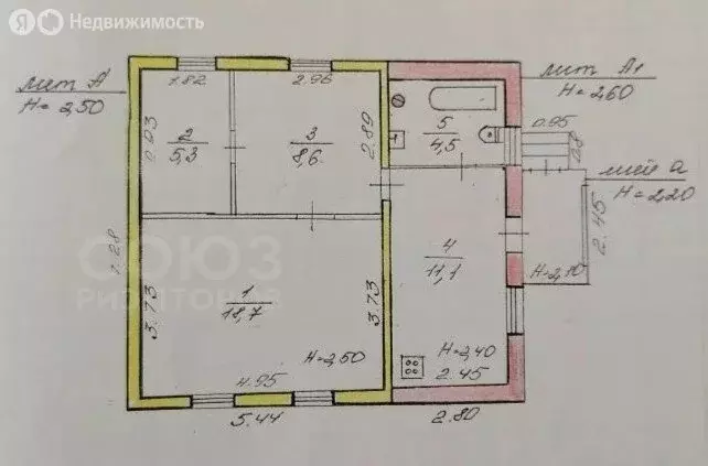 Дом в Волгоград, микрорайон Жилгородок, Туапсинская улица, 18 (74.9 м) - Фото 1