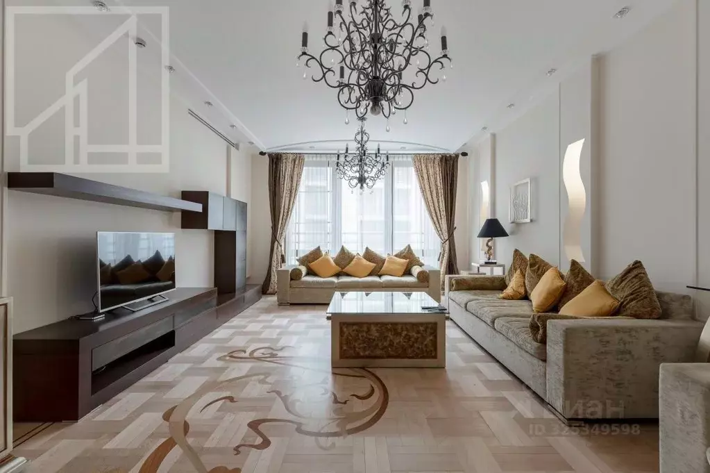 5-к кв. Москва 1-й Зачатьевский пер., 5 (220.0 м) - Фото 2