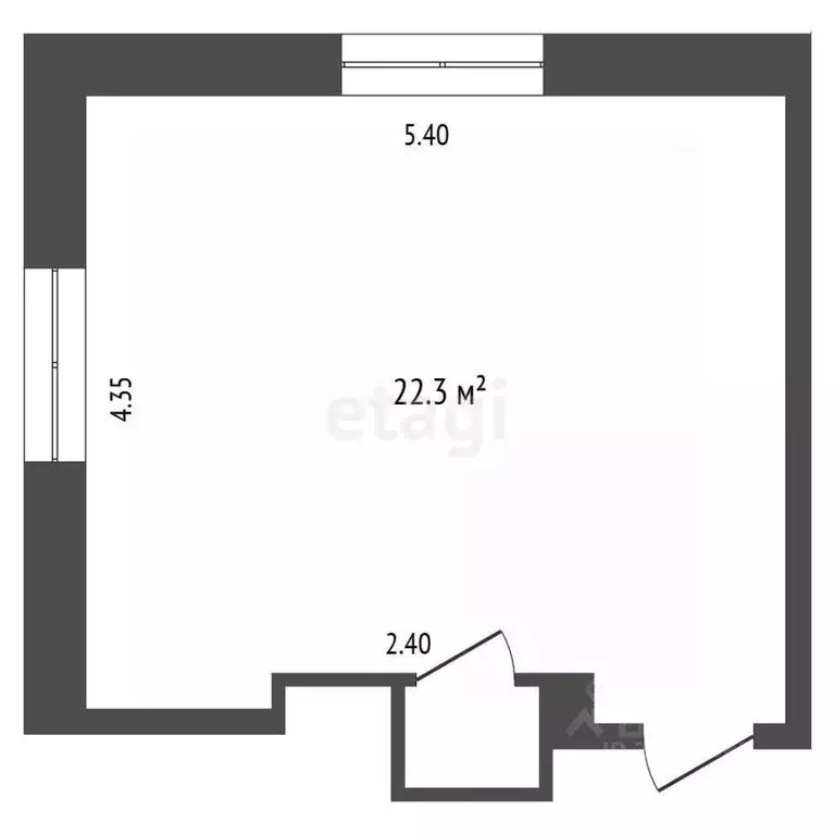 Комната Камчатский край, Петропавловск-Камчатский Сахалинская ул., 19 ... - Фото 2