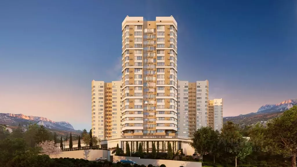 1-к кв. Крым, Ялта ул. Кирова, 5 (37.41 м) - Фото 2