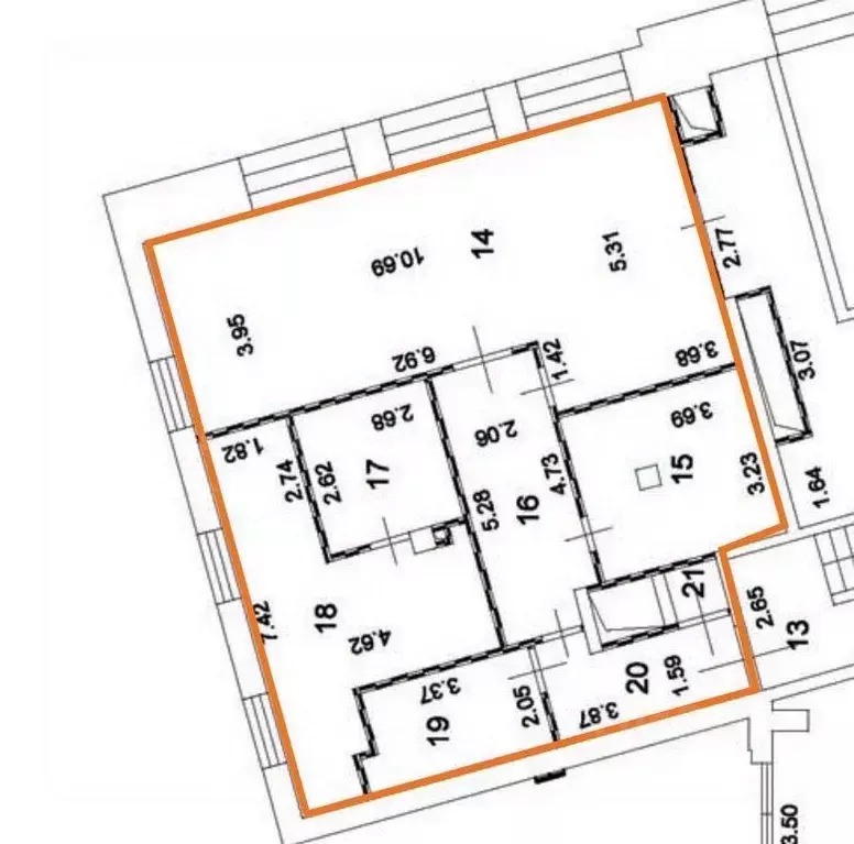 Помещение свободного назначения в Москва Бакунинская ул., 5 (156 м) - Фото 2