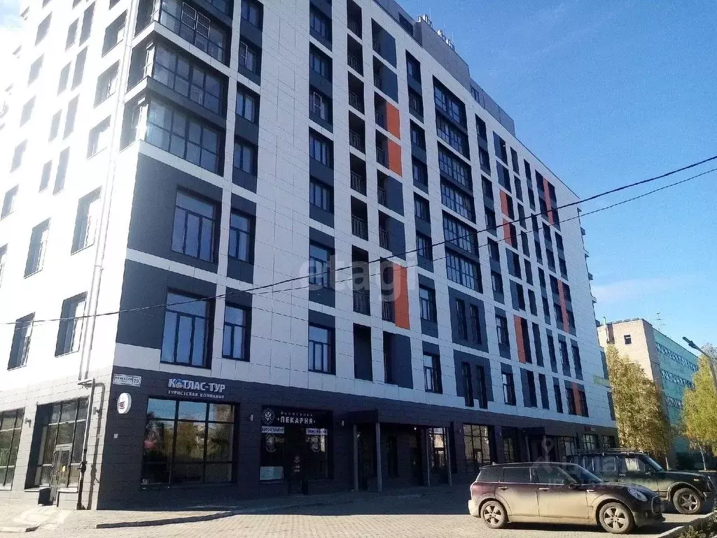 1-к кв. Архангельская область, Котлас ул. Невского, 20 (51.4 м) - Фото 1