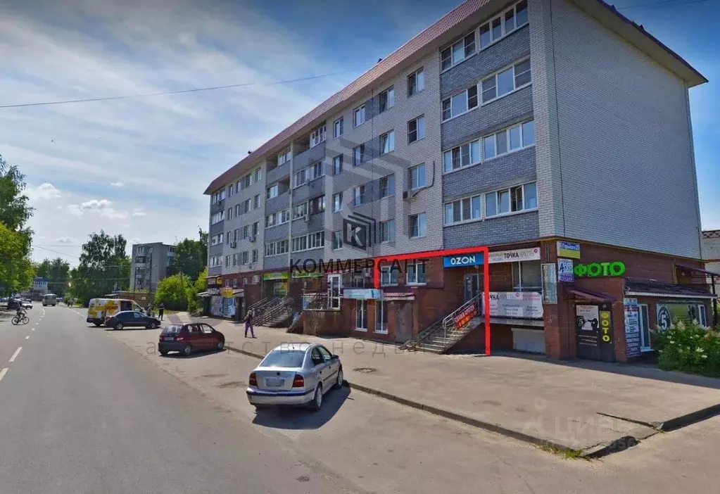 Торговая площадь в Нижегородская область, Балахна ул. Горького, 27 (37 ... - Фото 1