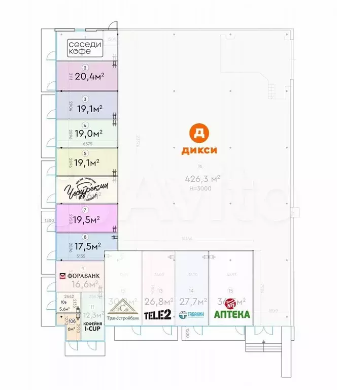 Габ на трафике, 742.2 м - Фото 1