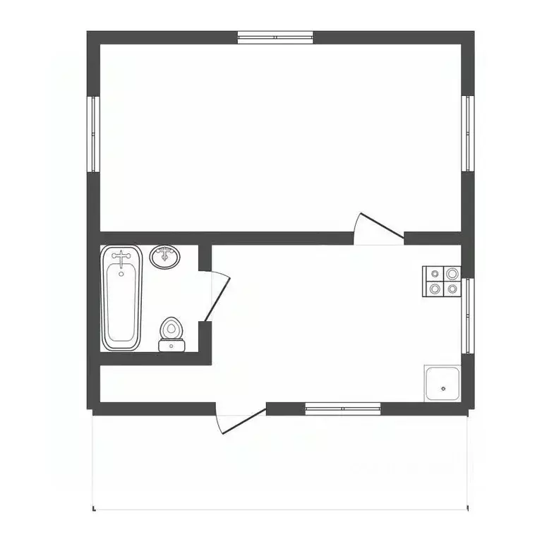 Дом в Тульская область, Тула городской округ, пос. Рассвет, Южный мкр ... - Фото 1