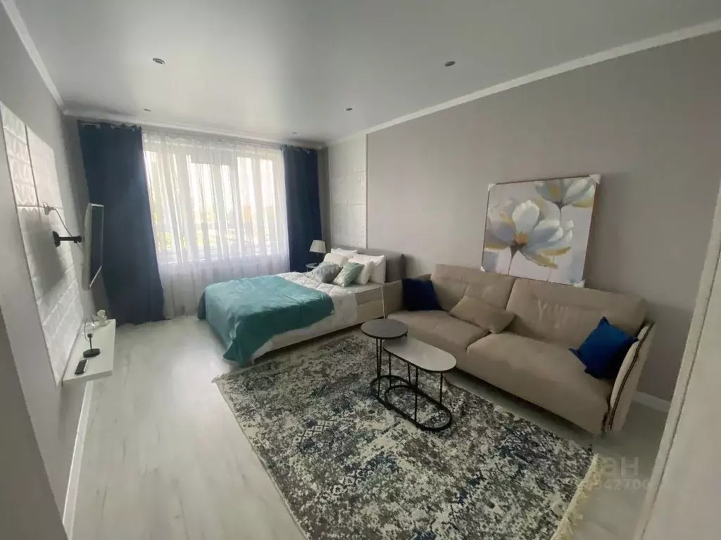 1-к кв. Калининградская область, Калининград ул. Нансена (34.8 м) - Фото 1