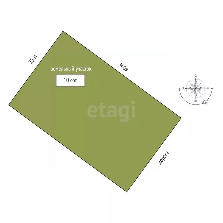 Участок в Забайкальский край, Читинский район, Угданское с/пос, с. ... - Фото 2