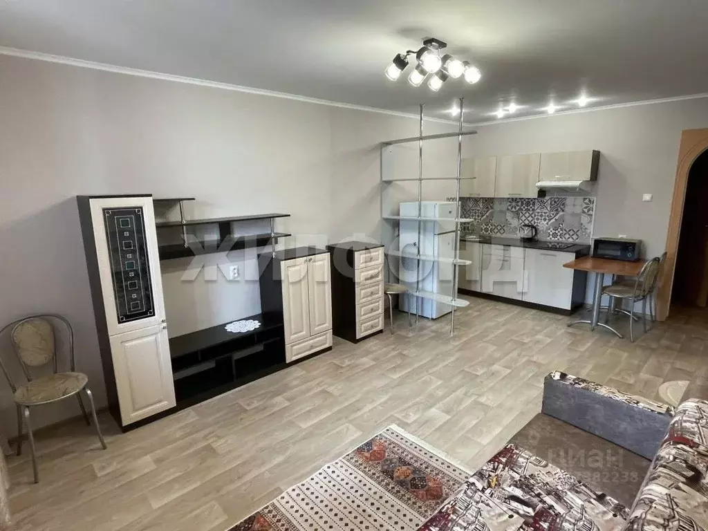 Студия Новосибирская область, Новосибирск Горский мкр, 76 (32.0 м) - Фото 1