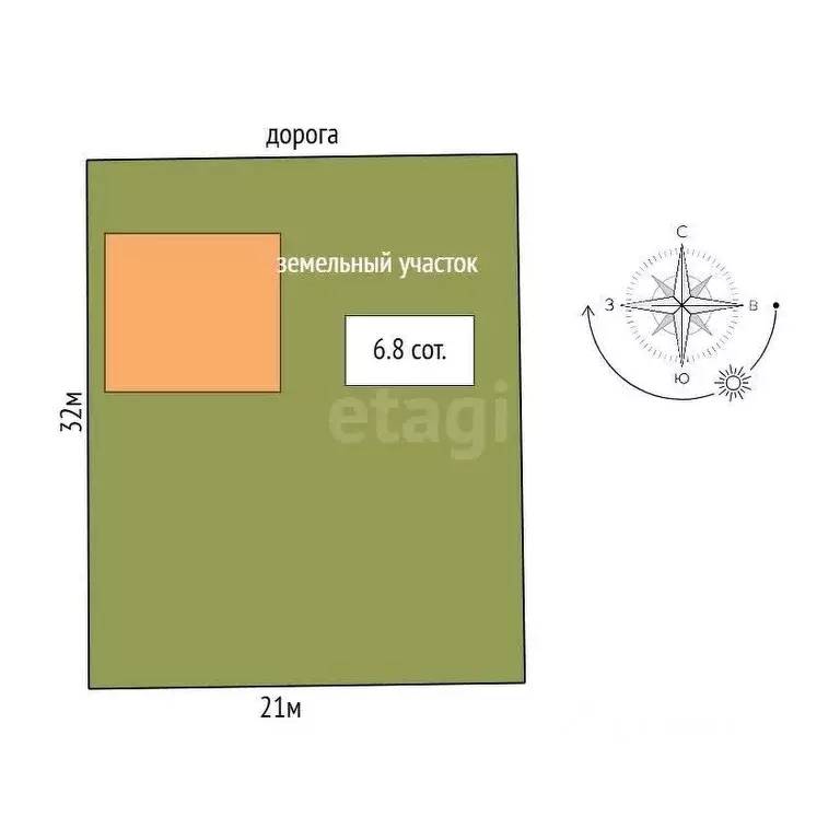 Дом в Вологодская область, Великоустюгский муниципальный округ, д. ... - Фото 1