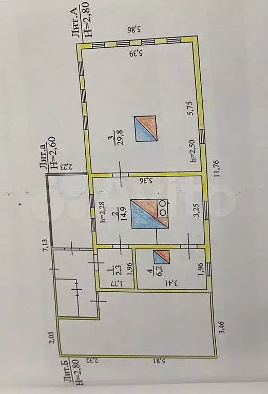 Дом 53,2 м на участке 13,8 сот. - Фото 0