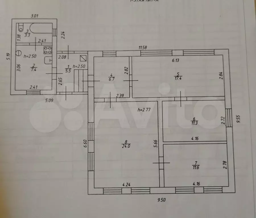 Дом 108 м на участке 7 сот. - Фото 0