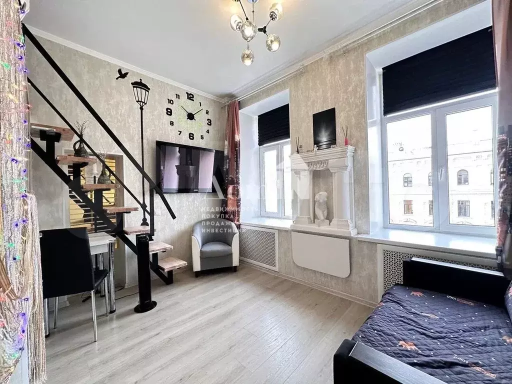 Квартира-студия, 18,1 м, 5/6 эт. - Фото 1