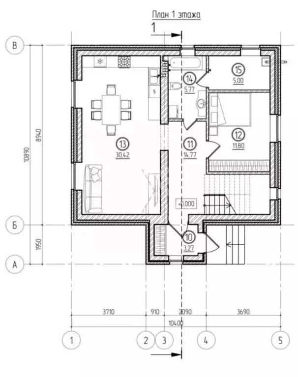 Дом в Татарстан, Лаишевский район, Столбищенское с/пос, с. Столбище ... - Фото 2