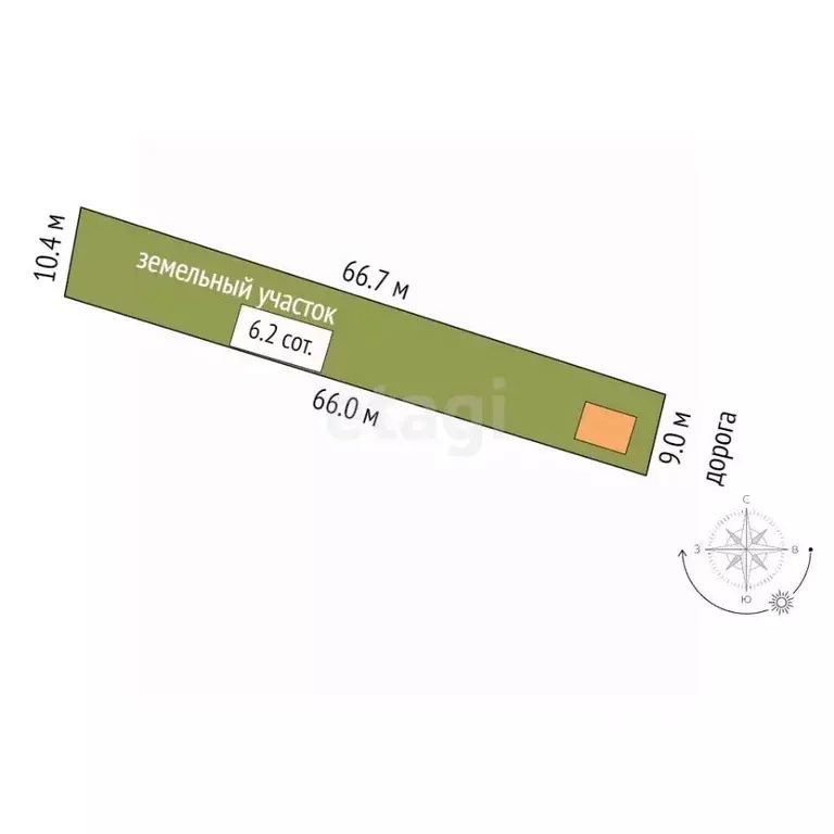 Участок в Башкортостан, Стерлитамак Тихий Ашкадар СНТ,  (6.3 сот.) - Фото 1