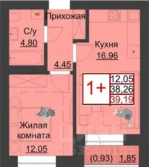 1-к кв. Оренбургская область, Оренбург Гранд Парк жилой комплекс ... - Фото 1