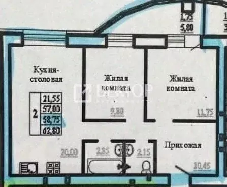 3-к кв. Ивановская область, Иваново Самоцветы мкр, 2 (57.5 м) - Фото 1