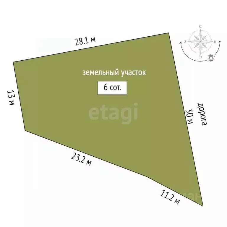 Участок в Крым, Ленинский район, с. Мысовое ул. Центральная (6.0 сот.) - Фото 2