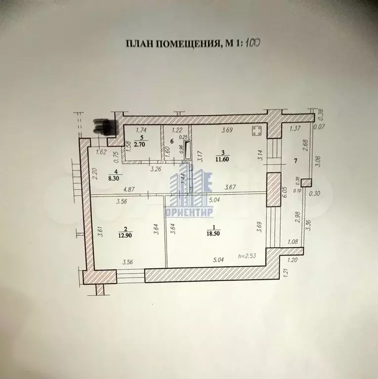 2-к. квартира, 63 м, 1/10 эт. - Фото 0