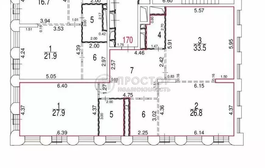 2-комнатная квартира: Москва, улица Светланова, 11к2 (122.6 м) - Фото 1
