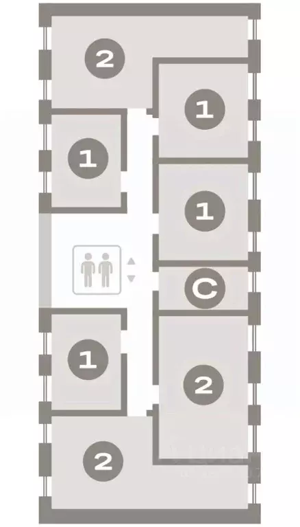 2-к кв. Новосибирская область, Новосибирский район, Краснообск рп, 3-й ... - Фото 1