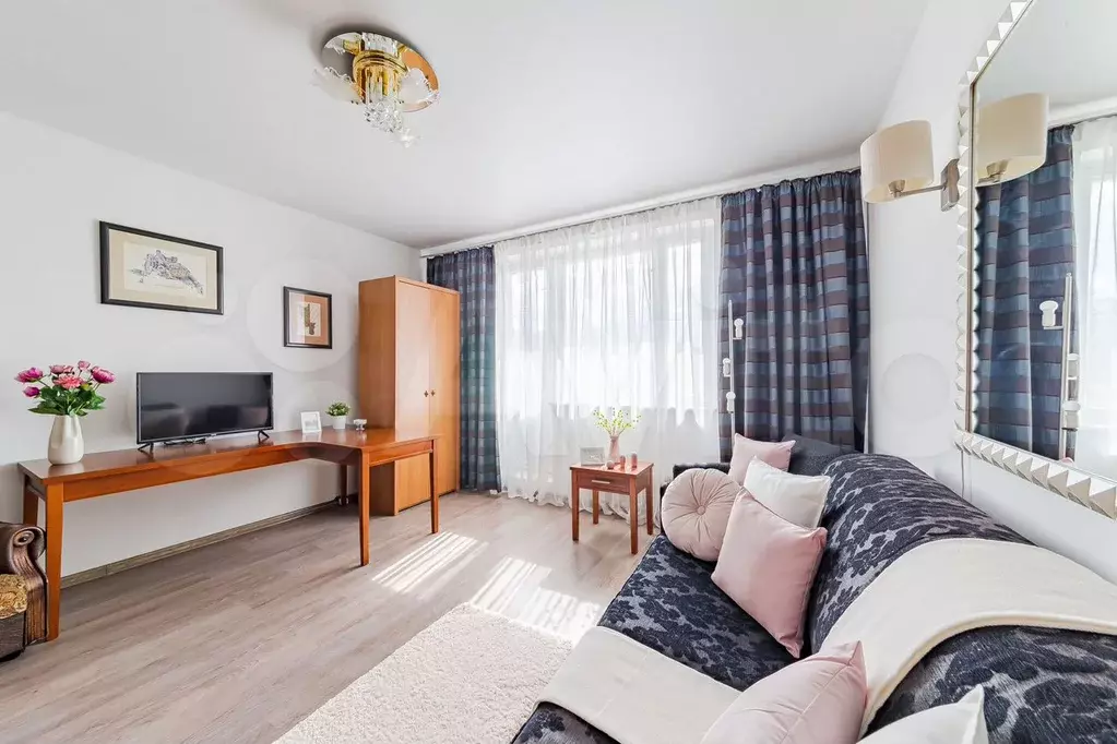 1-к. квартира, 40 м, 12/12 эт. - Фото 0