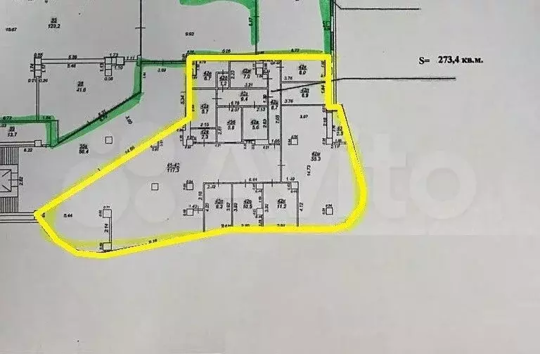 Торгово-офисное с ремонтом в БЦ Clover House 250 м - Фото 0
