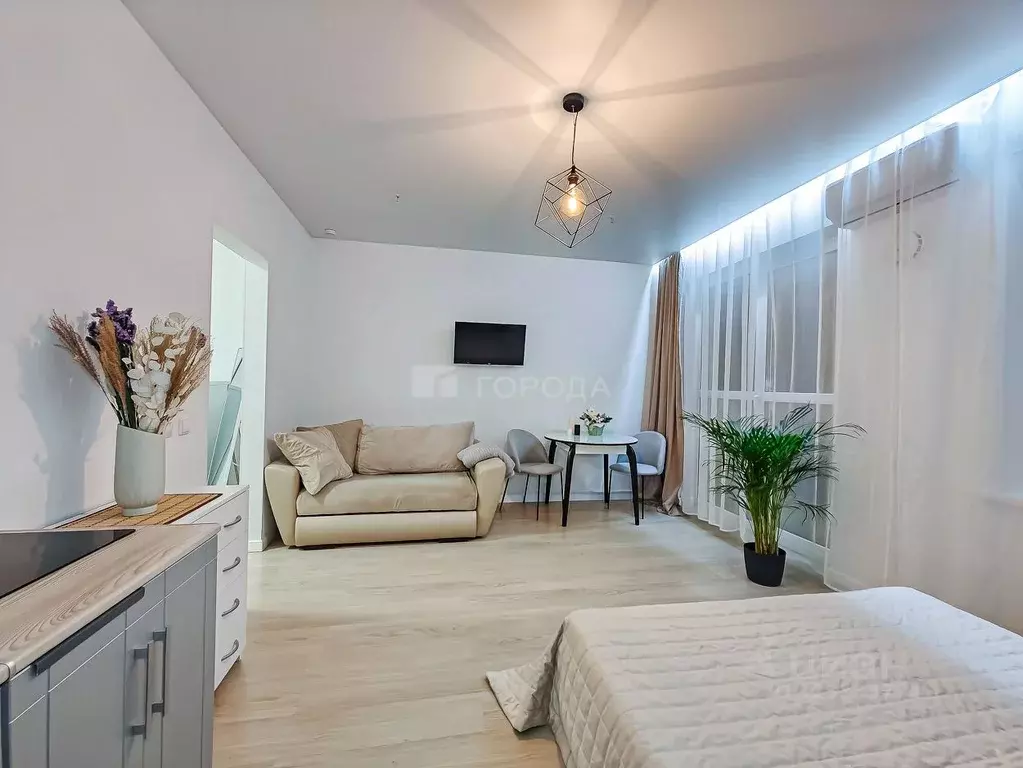 Студия Новосибирская область, Новосибирск Обская ул., 46/2 (30.0 м) - Фото 1