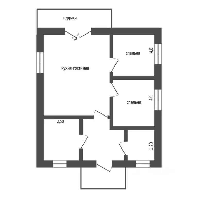 Дом в Тюменская область, Нижнетавдинский муниципальный округ, Душевное ... - Фото 2