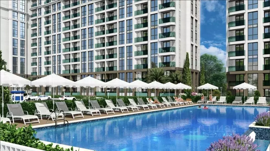 2-к кв. Краснодарский край, Сочи ул. Полтавская, 21Ак1 (55.0 м) - Фото 1