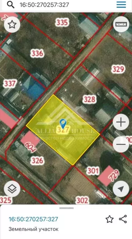 Участок в Татарстан, Казань ул. Яркая, 63 (6.0 сот.) - Фото 1