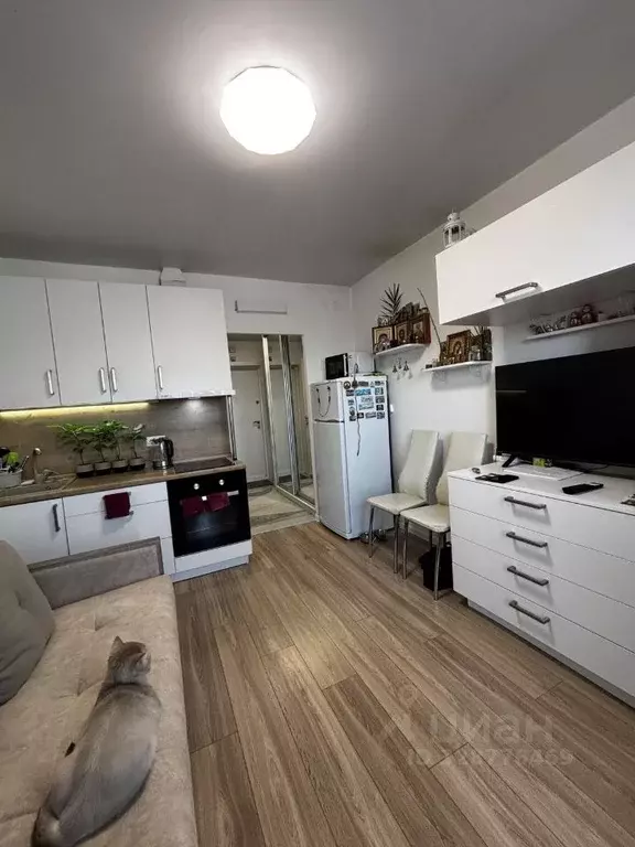 Студия Москва Домостроительная ул., 14 (19.0 м) - Фото 1