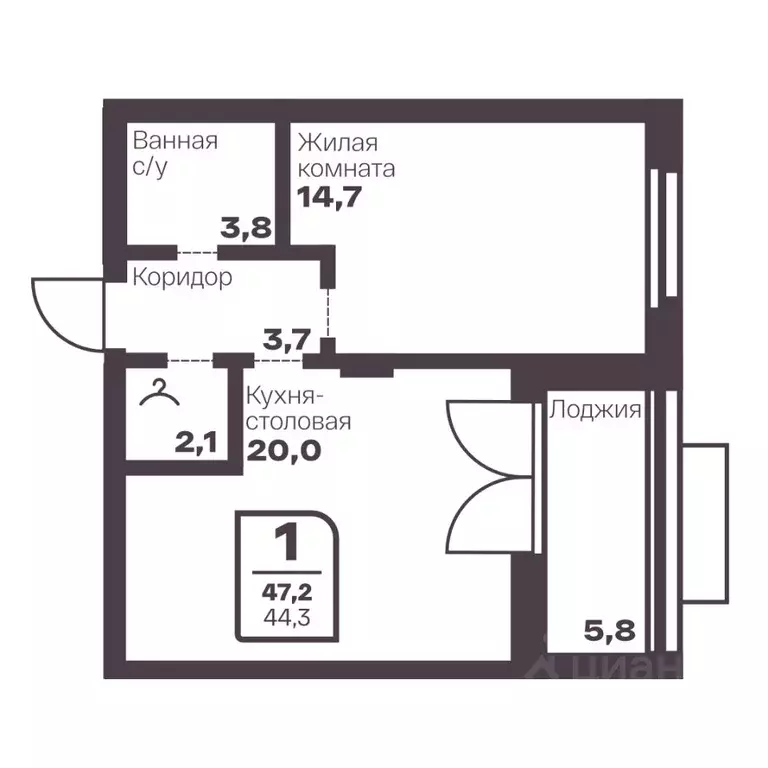 1-к кв. Челябинская область, Магнитогорск Голос Притяжение жилой ... - Фото 0