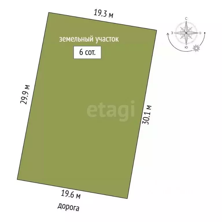 Участок в Ямало-Ненецкий АО, Новый Уренгой ул. Сурикова, 25 (6.0 сот.) - Фото 1