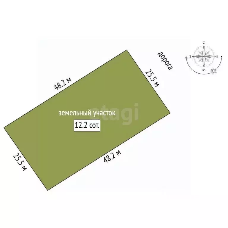 Участок в Ленинградская область, Тосненский район, Федоровское ... - Фото 1