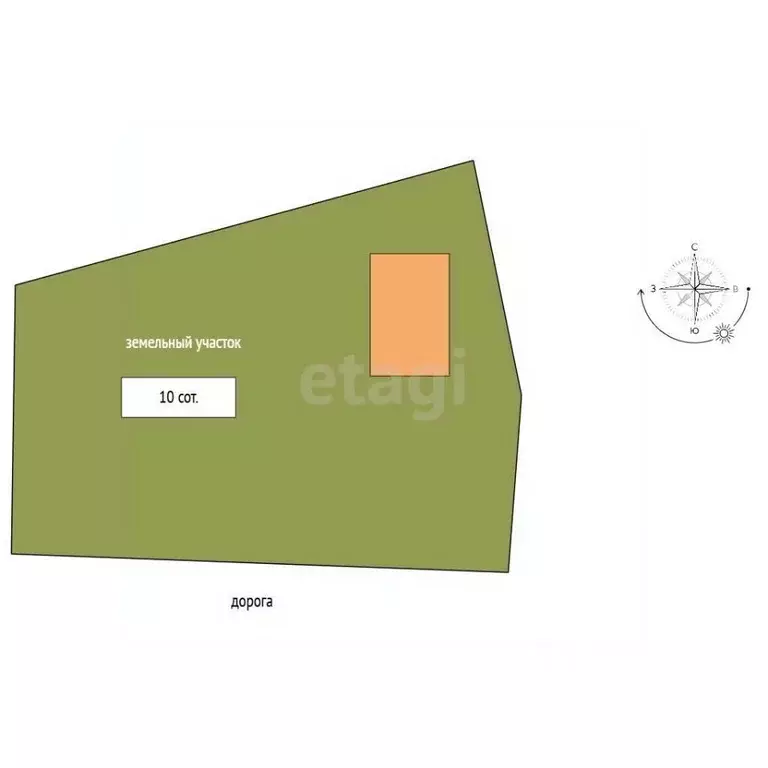 Дом в Томская область, Томск Пойменный садовое товарищество,  (40 м) - Фото 2