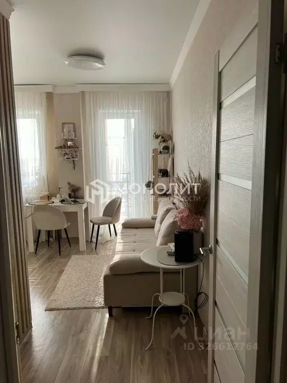 1-к кв. Белгородская область, Старый Оскол Дубрава мкр, 1 кв-л, 22 ... - Фото 2