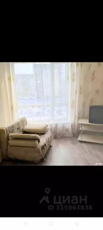 Студия Самарская область, Тольятти ул. 40 лет Победы, 43Д (24.0 м) - Фото 1