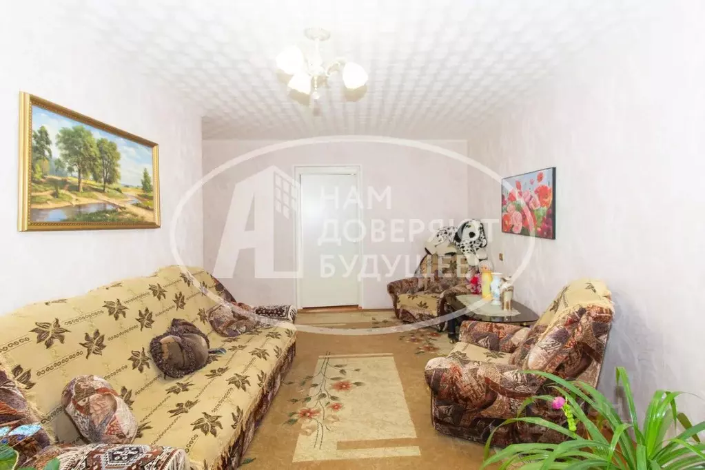 3-к кв. Пермский край, Чайковский Вокзальная ул., 51 (58.6 м) - Фото 1