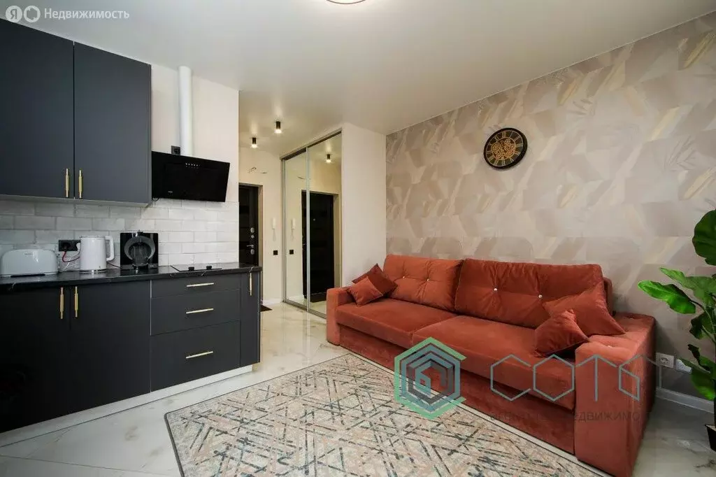 Квартира-студия: Светлогорск, Яблоневая улица, 18А (24 м) - Фото 1