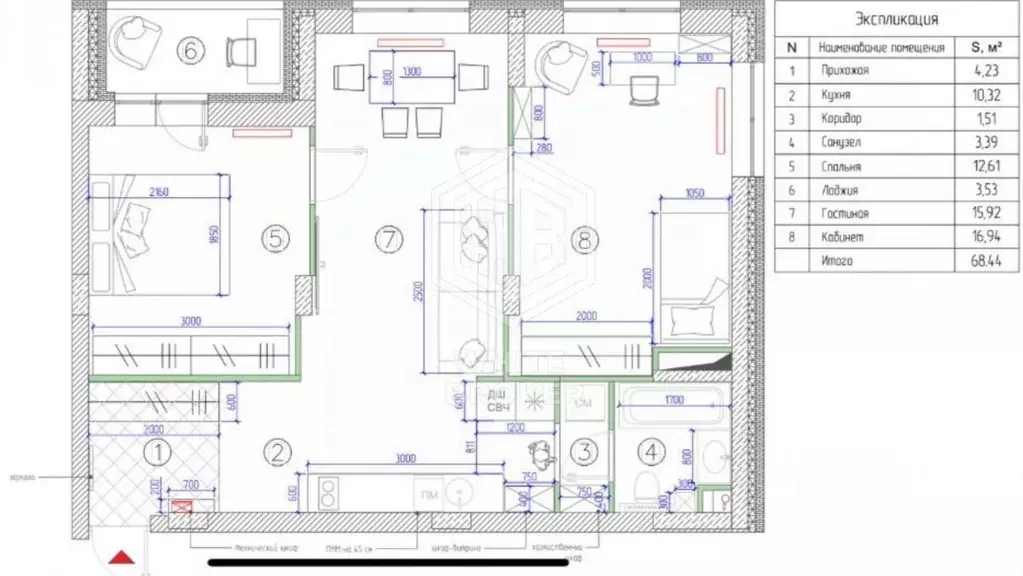 2-к кв. Московская область, Апрелевка Наро-Фоминский городской округ, ... - Фото 2