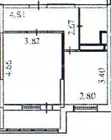 1-к кв. Московская область, Мытищи ул. Стрелковая, 6 (39.0 м) - Фото 2