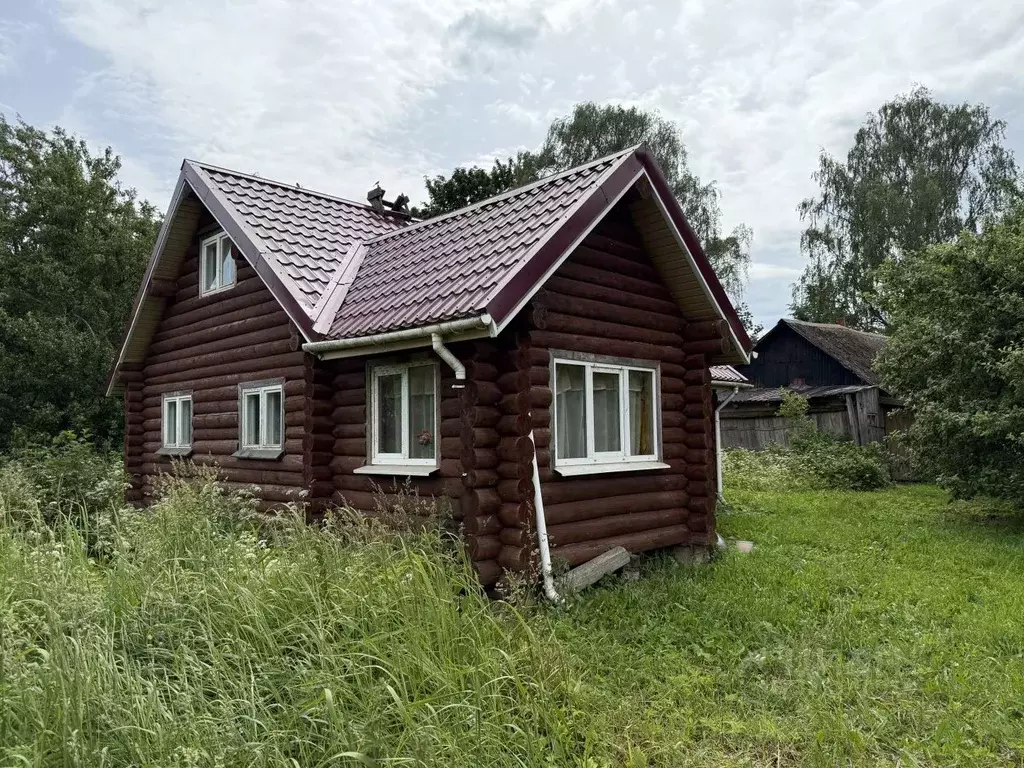 Дом в Псковская область, Гдов городское поселение, д. Быковщина  (49 ... - Фото 1