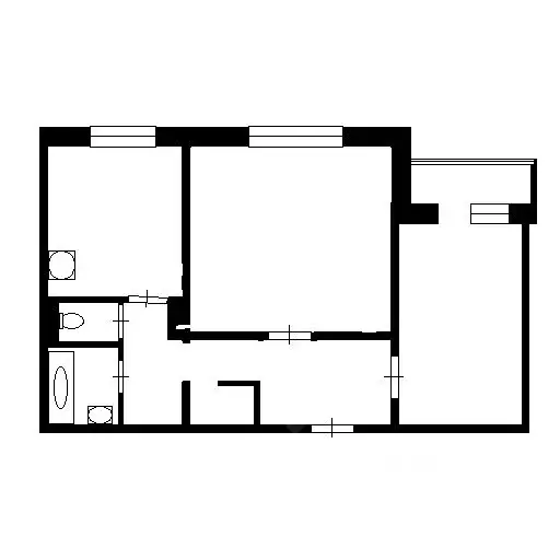 2-к кв. Хакасия, Абакан ул. Торосова, 18 (54.3 м) - Фото 2