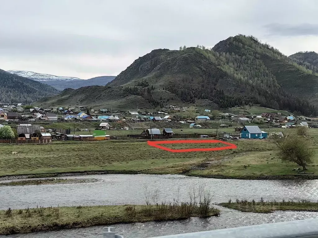 Участок в Алтай, с. Онгудай ул. Урсульская, 5Б (15.0 сот.) - Фото 1